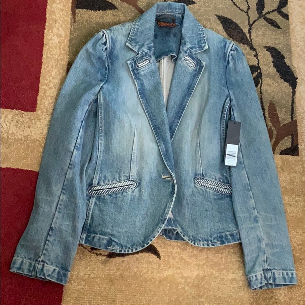 Brand New Neiman Marcus Jean Jacket